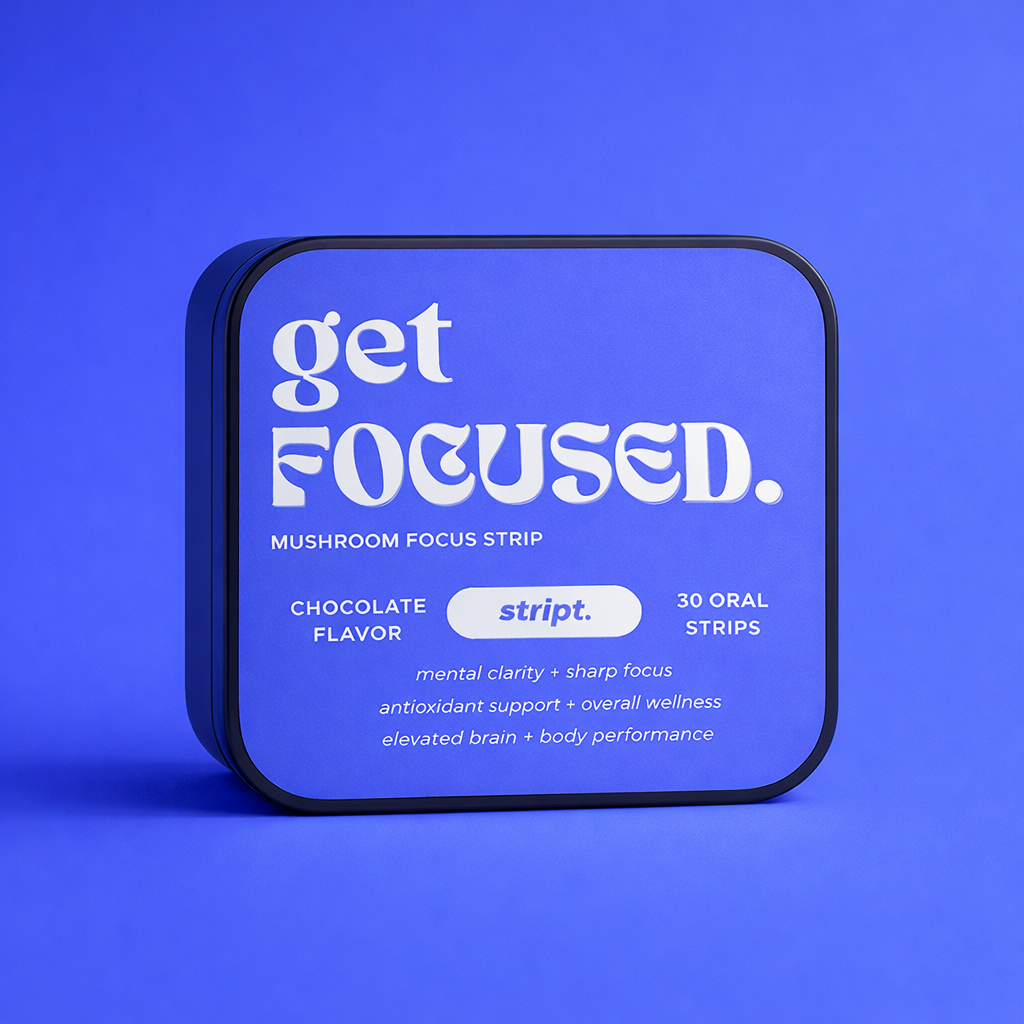 getFOCUSED | Mushroom x4 Focus Strip — Chocolate Flavor
